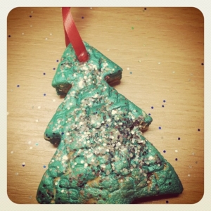 Christmas Tree salt dough