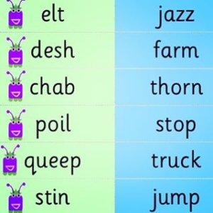 We may not agree with the phonics screening check but it’s helpful to let children see the kind of words they’ll be reading. Print these flash cards to play games.
