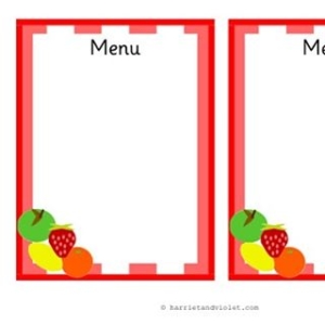 ️Market Role Play ️ included menus, children can mark make their own menusDownload our free teaching resources, link in bio.