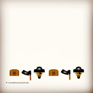 ️ Pirate Mark Marking ️ We have a few pirate themed free printable, check out harrietandviolet
