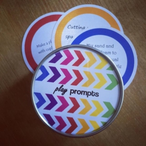Thanks @play.hooray for the play prompts. Exactly what I need, I can think & plan activities in the classroom but need inspiration for quick home activities to do with my toddler. Looking forward to more PLAY! So much easier than having to read through a book – perfect!