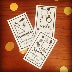 Yet another FREE PRINTABLE! I love making and designing resources. Originally I made them for the classroom but they work just as well at home. These are 2D shape property posters. Simple black and white design, quick to print! Happy learning ️