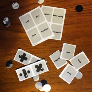 Maths snap cards +-x% another FREE printable. This one supports the learning of maths operations vocabulary. Play a game of snap or pairs; includes both symbols and vocabulary for add, take-away, multiply and divide.