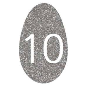 Add some sparkle to your classroom or playroom ~ Easter egg glitter number line 0-10