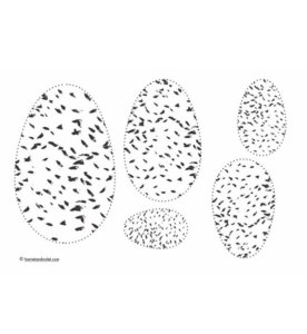 Patterned Easter eggs you can’t beat play and using objects but sometimes you need a little print out. Here are some little eggs to cut out and sort into size order ️
