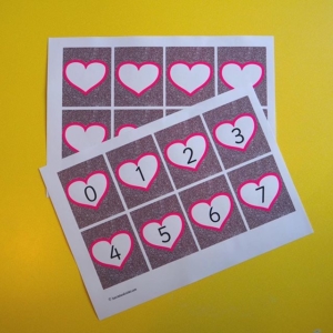 Valentine • I’ve been uploading some new Valentine printables to my website harrietandviolet.com . These could be used in a little number games (addition, counting, ordering) or the blank ones could have letters, sounds or numbers added to them. How would you use this in an activity? . . . . . .