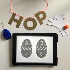 EASTER If you’re still at school next week check out harrietandviolet.com for some helpful printables. Lots of Spring & Easter resources including alphabet charts, number lines, flashcards and display lettering. I’ve shown here a glitter alphabet, matching upper and lowercase letters. Practise your scissor skills but cutting the eggs in half. What resources do you use in your classroom? Will you use any at home? . . .