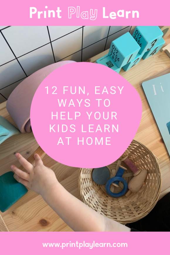 12 Fun, Easy Ways to Help Your Kids Learn at Home - Teaching Ideas Blog ...