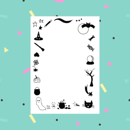 halloween writing paper - Printable Teaching Resources - Print Play Learn