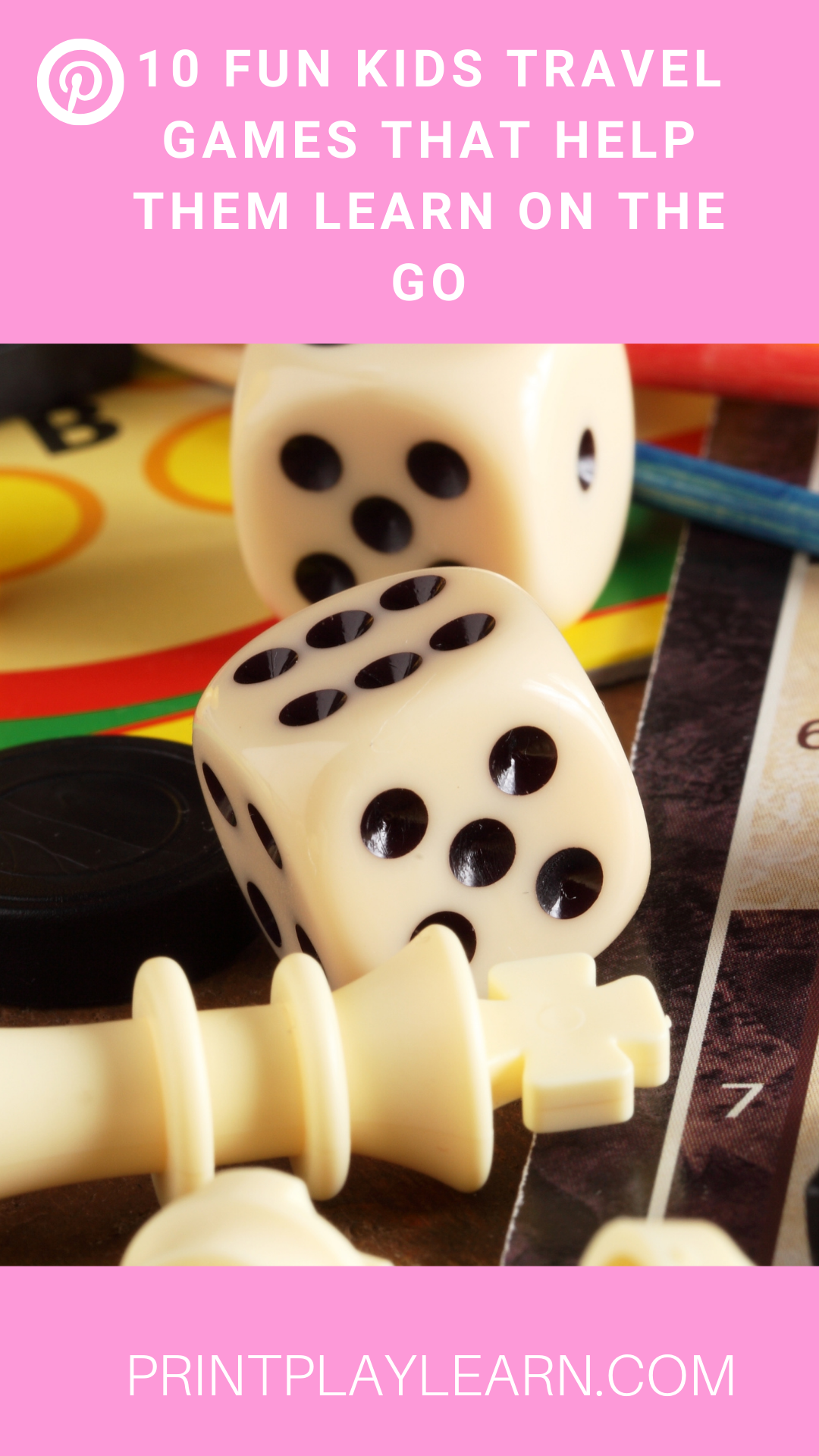 kids dice toys travel cheese games learning whilst travelling