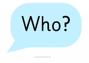 Said and other words in speech bubbles for display or flashcards ...