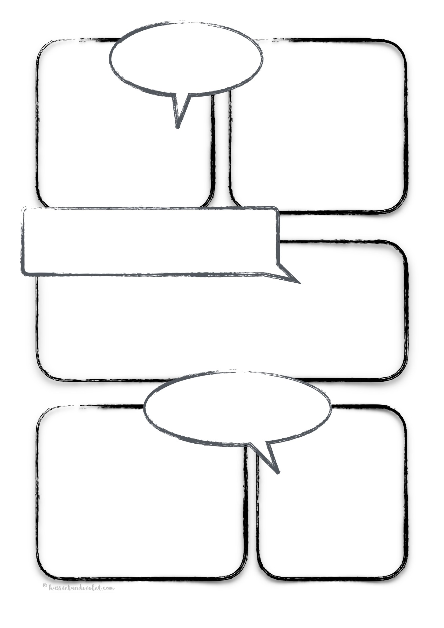 Comic Strips Template