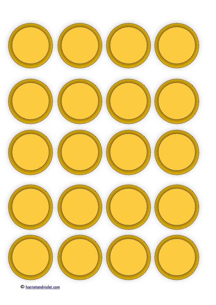 Coins Page 1 Free Teaching Resources Print Play Learn