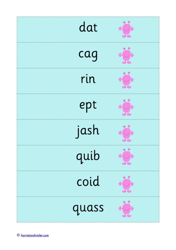 Year 1 Phonics Screening Check - Page 1 - Free Teaching Resources ...