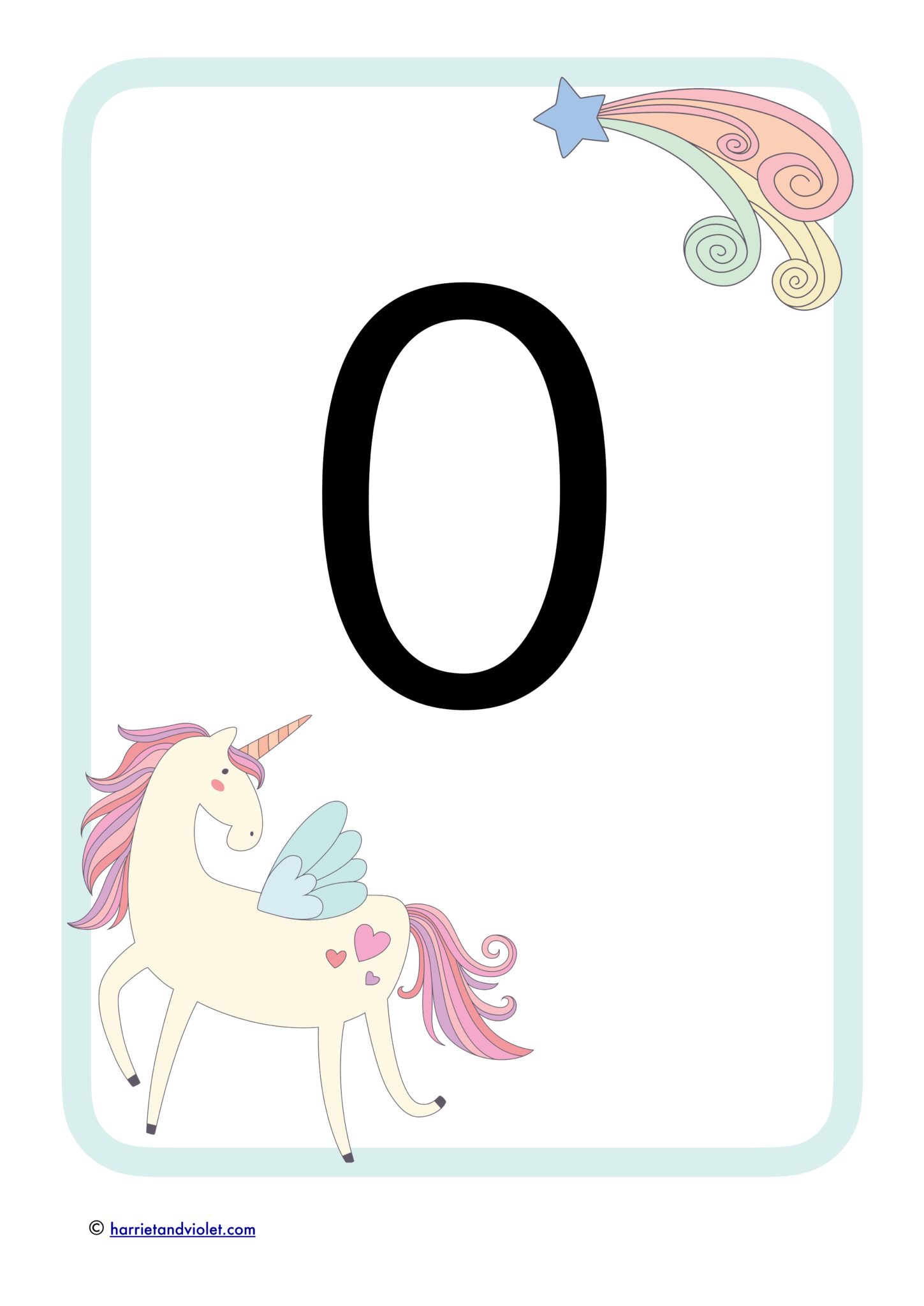Cloud number line for display - Printable Teaching Resources - Print ...