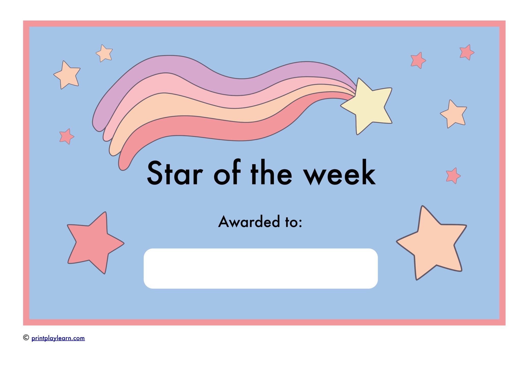 clipart star of the week