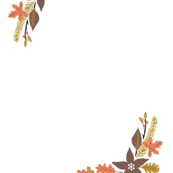 autumn leaf writing paper