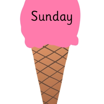 ice cream days of the week