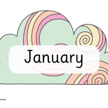 months of the year clouds