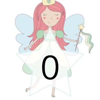 EYFS fairy number line 0-30