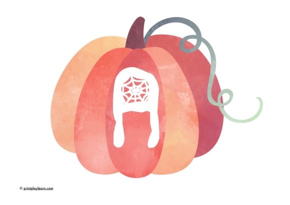 Pumpkin alphabet display lettering - Printable Teaching Resources ...