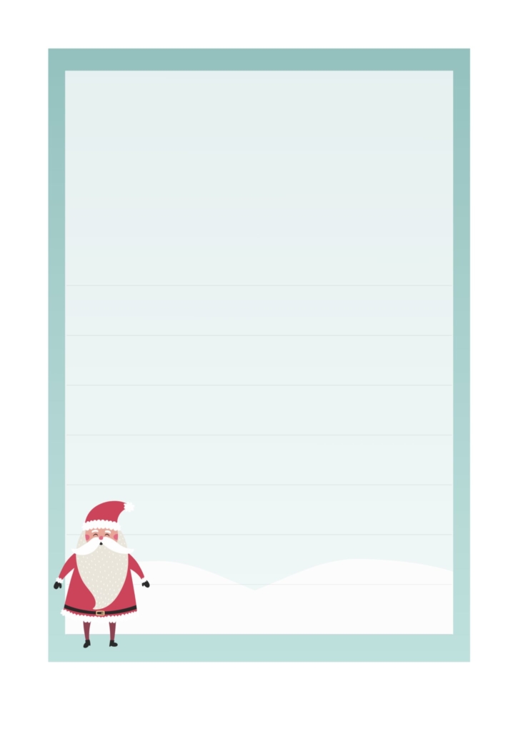 write a letter to Father Christmas EYFS free