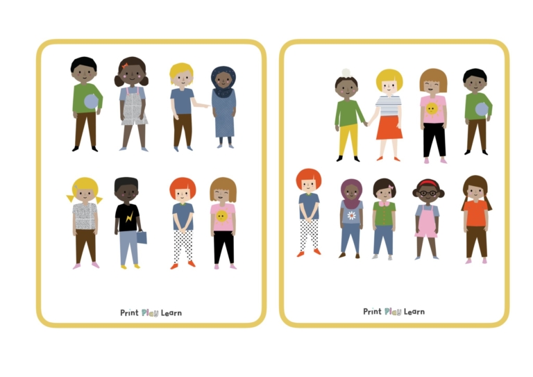 Count the children 0-10 - Printable Teaching Resources - Print Play Learn