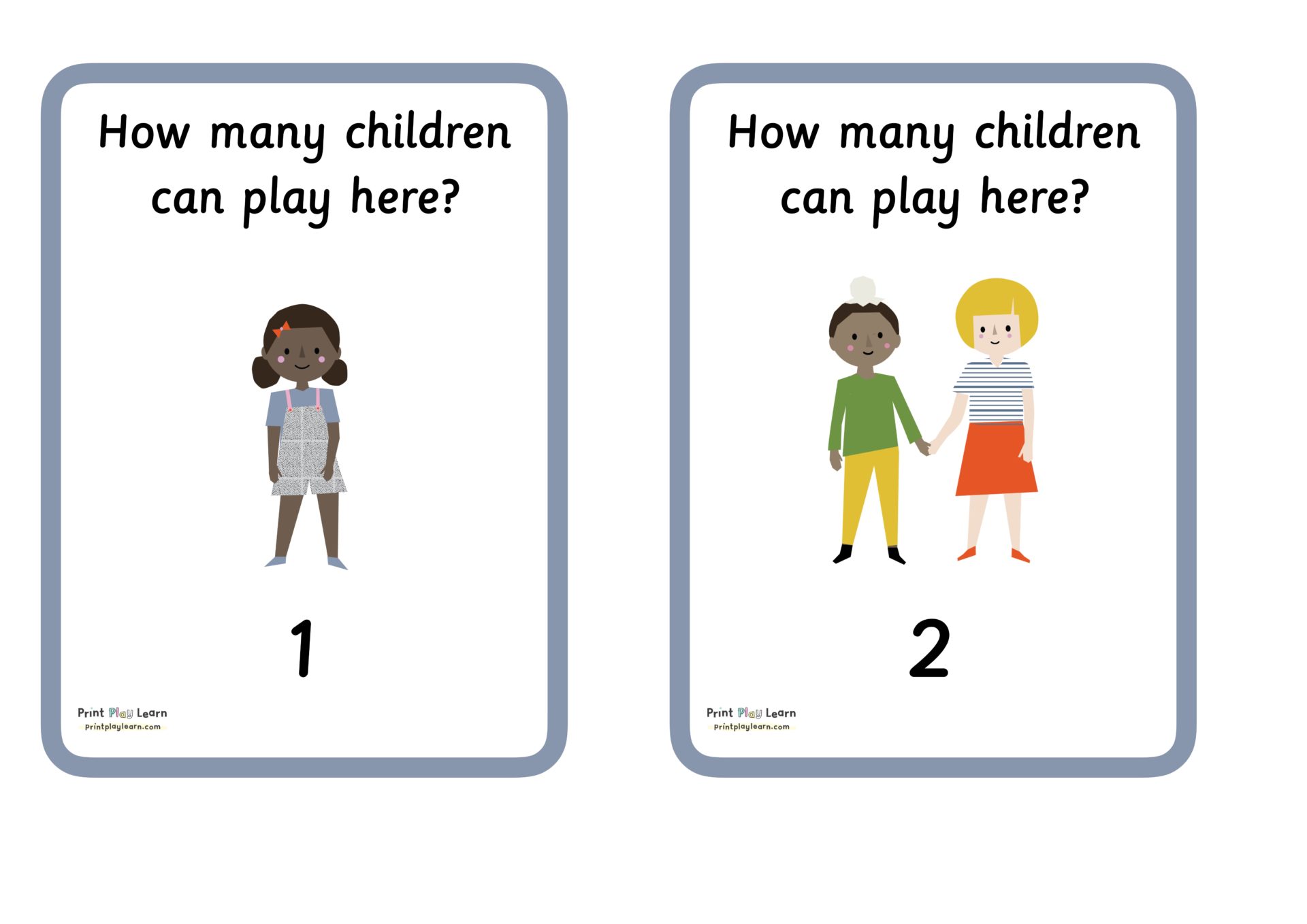 How many children can play here? Printable Teaching Resources Print