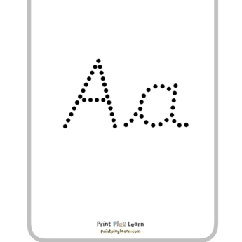 cursive dotted alphabet classroom display posters upper and lower ppl