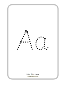 Tracing Alphabet Posters - precursive font - Printable Teaching ...