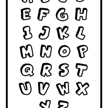 alphabet colouring a to z print play learn