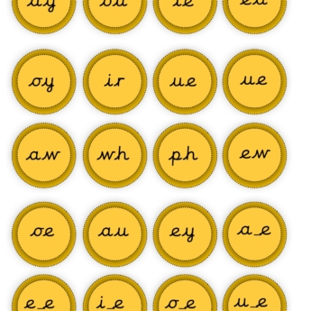 coins with phonics phase 5 cursive printplaylearn pirate game