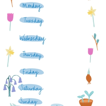 spring printplaylearn timetable for kids