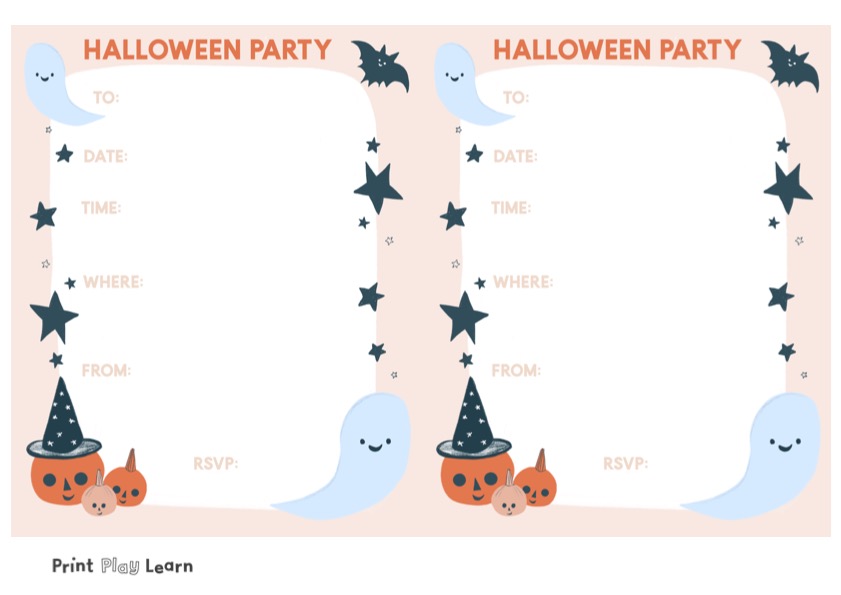 halloween party invitations